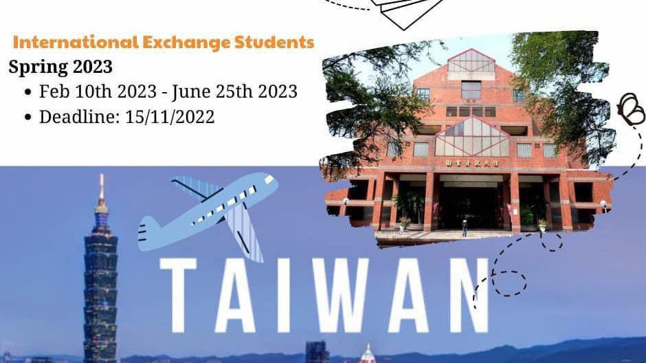 Chương trình trao đổi Sinh viên quốc tế với Đại học Quốc gia Chung Cheng, Đài Loan