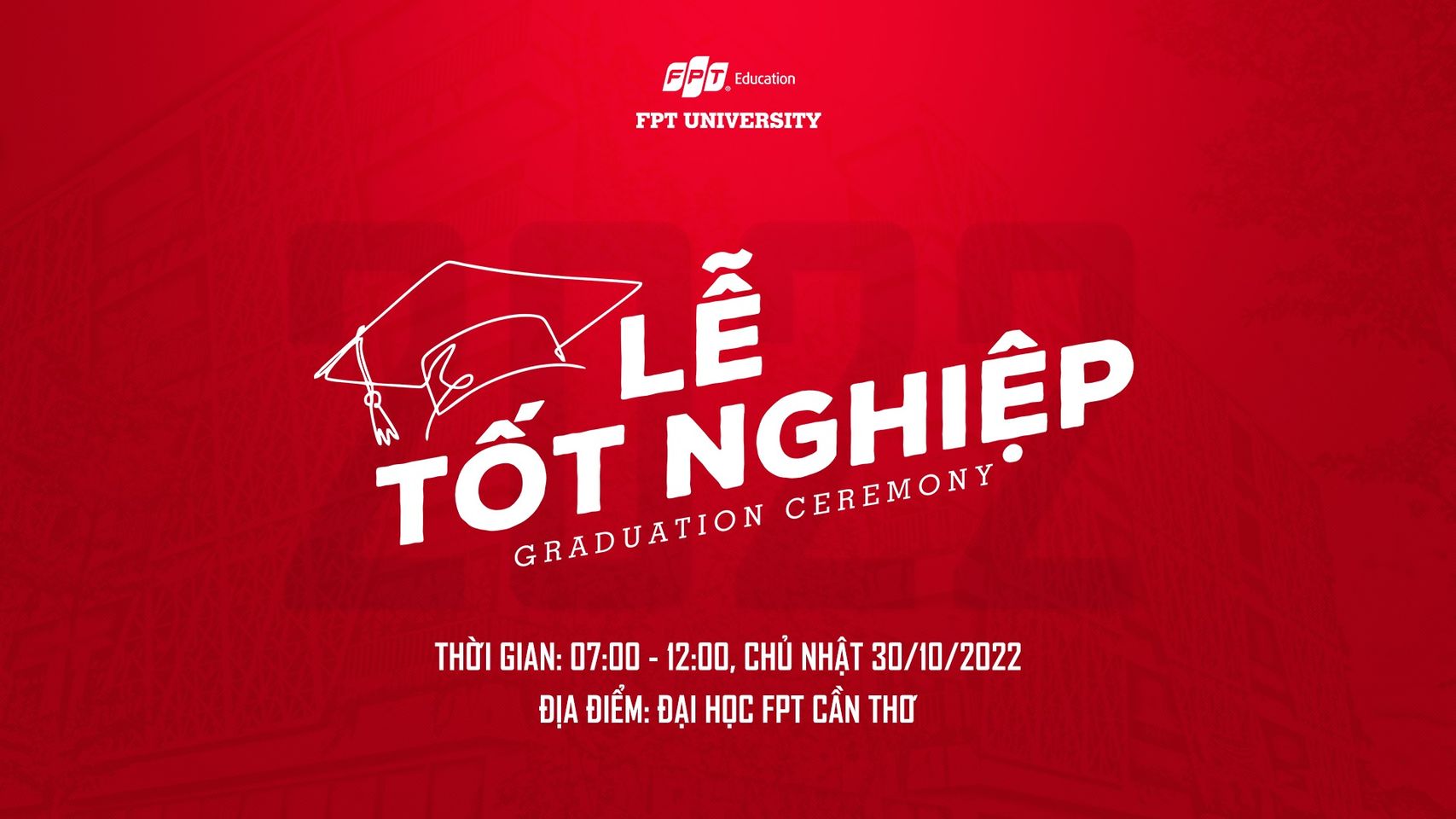 Lễ Tốt nghiệp Đại học FPT Cần Thơ 2022