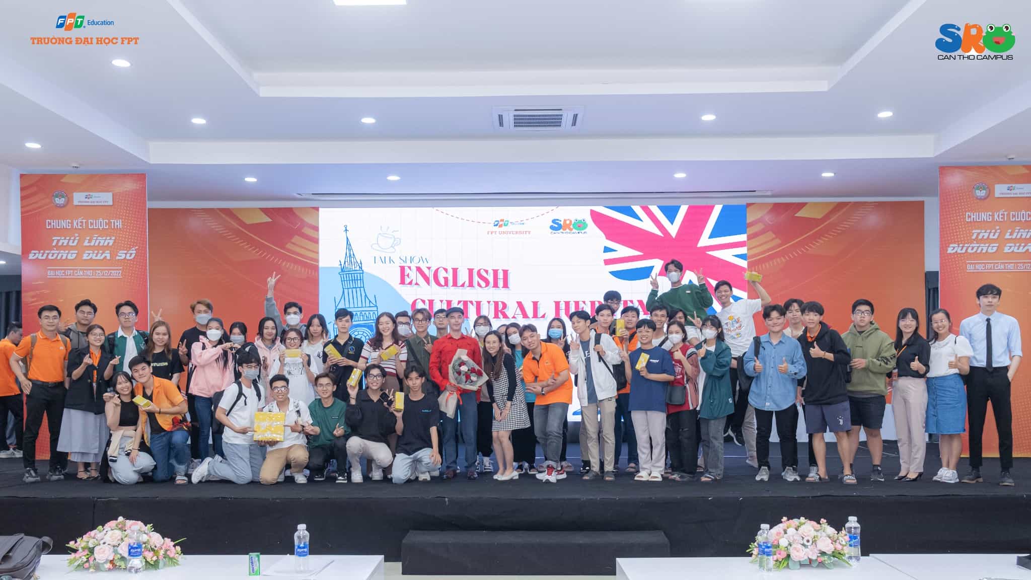 Sinh viên Đại học FPT Cần Thơ hào hứng tham gia Talkshow English Cultural Heritage