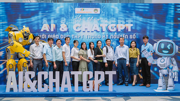 Gần 100 trường THPT tham dự Hội thảo về AI & ChatGPT tại Trường Đại học FPT Cần Thơ