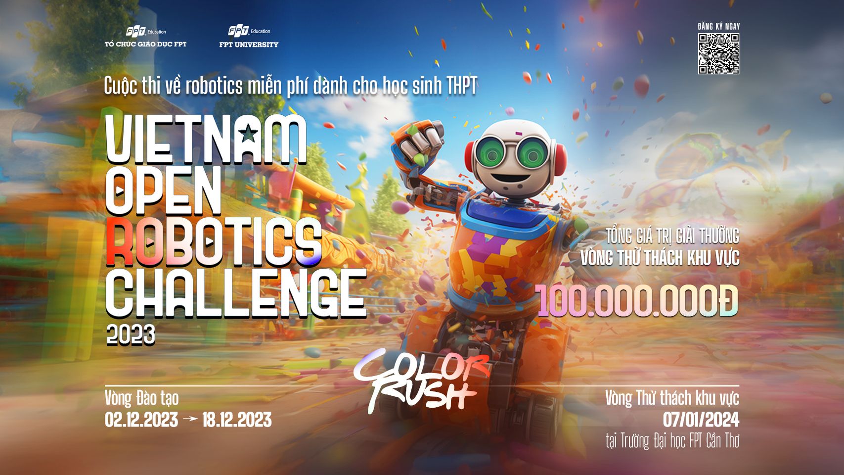 Vòng thử thách khu vực Vietnam Open Robotics Challenge 2023