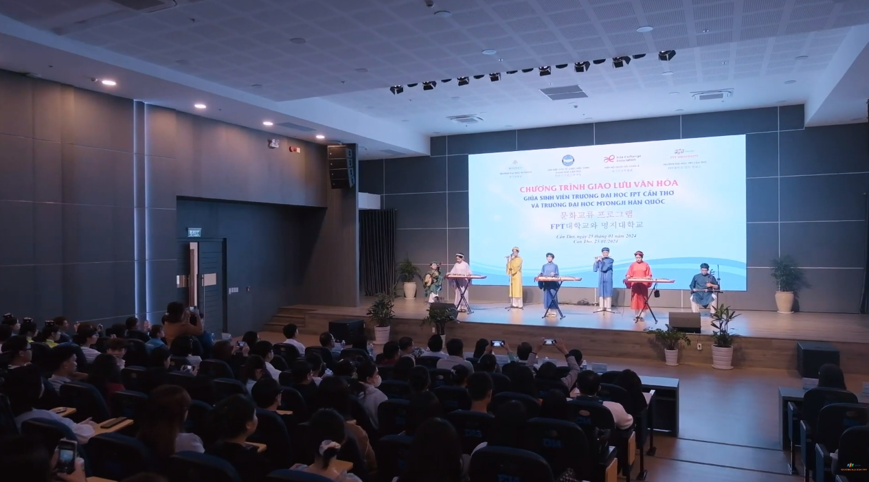 Chương trình giao lưu văn hóa giữa Trường Đại học FPT Cần Thơ và Trường Đại học Myongji Hàn Quốc