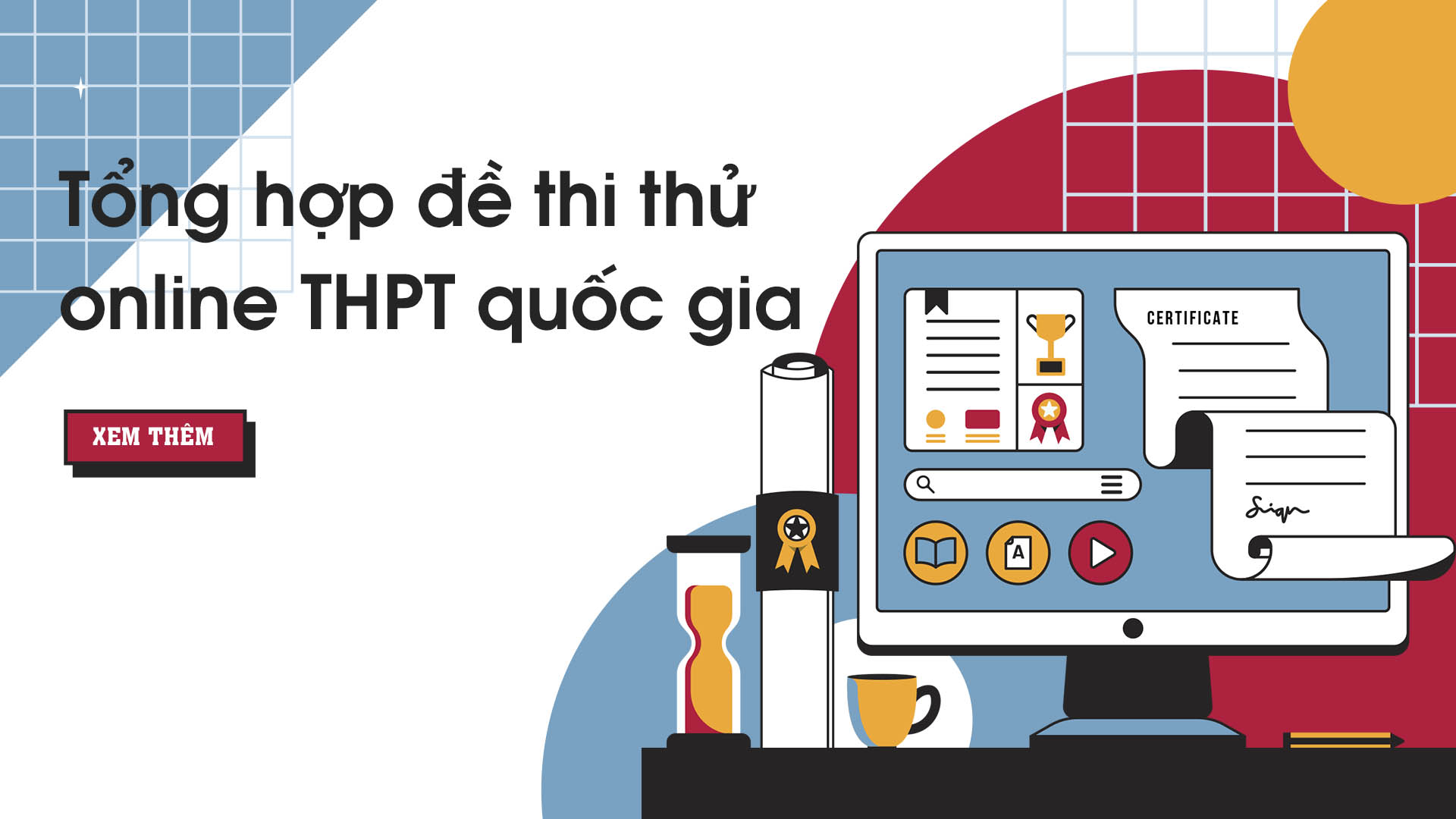 Tổng hợp đề thi thử online THPT quốc gia