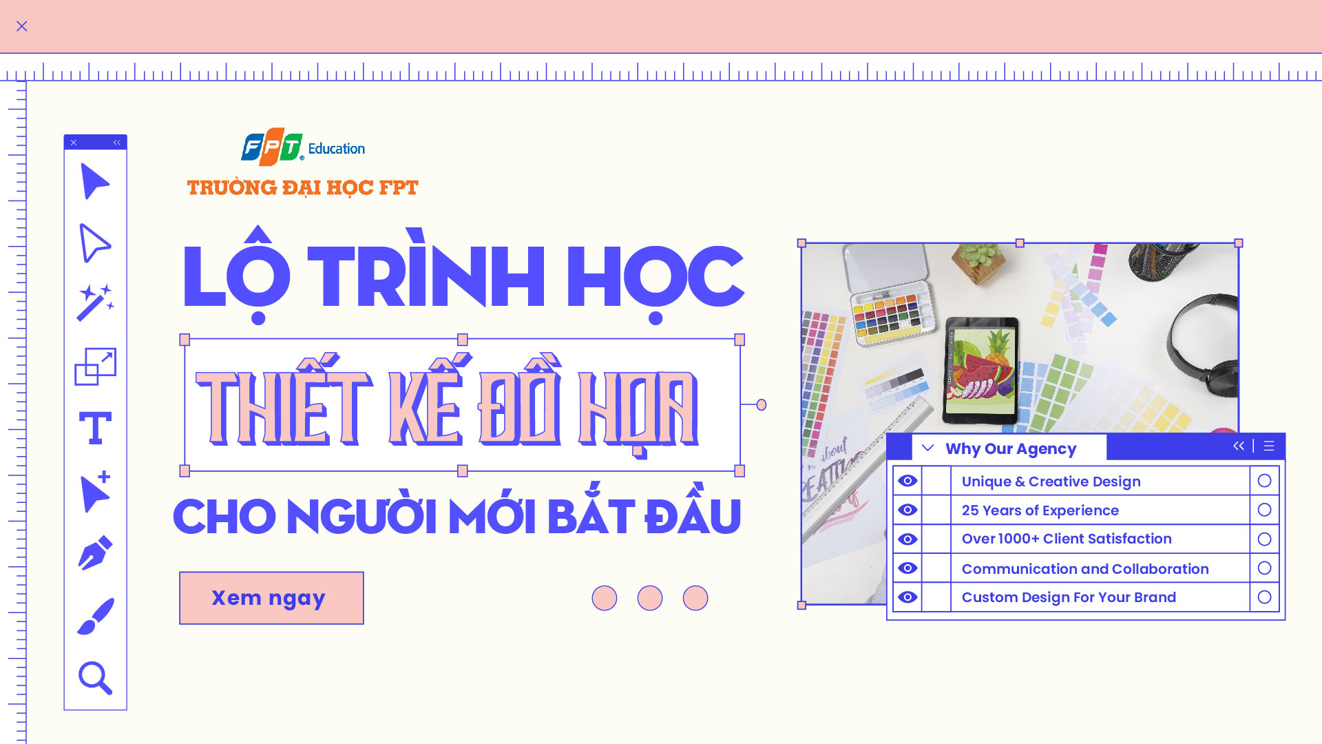 Lộ trình học Thiết kế đồ họa cho người mới bắt đầu