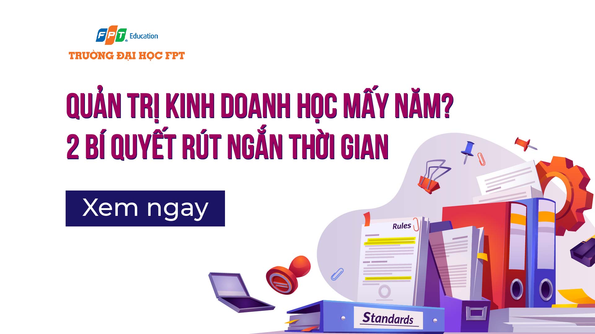 Quản trị kinh doanh học mấy năm