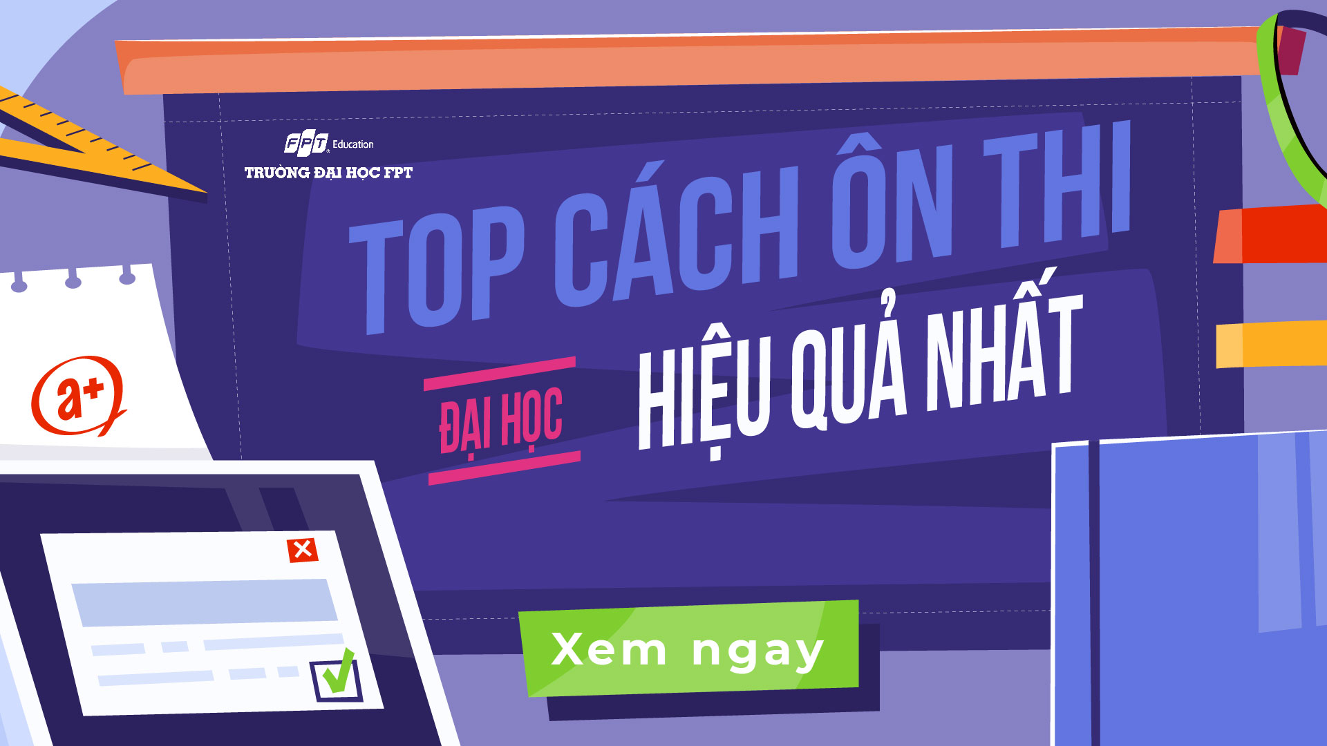 cách ôn thi đại học hiệu quả nhất