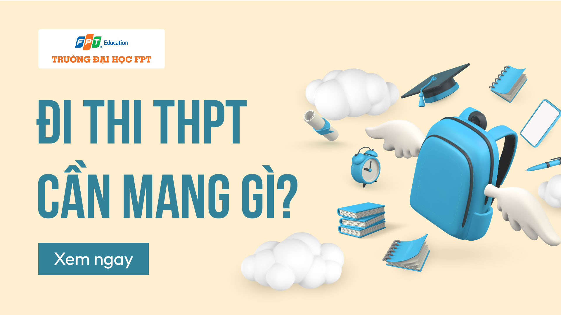 Đi thi THPT quốc gia cần mang gì