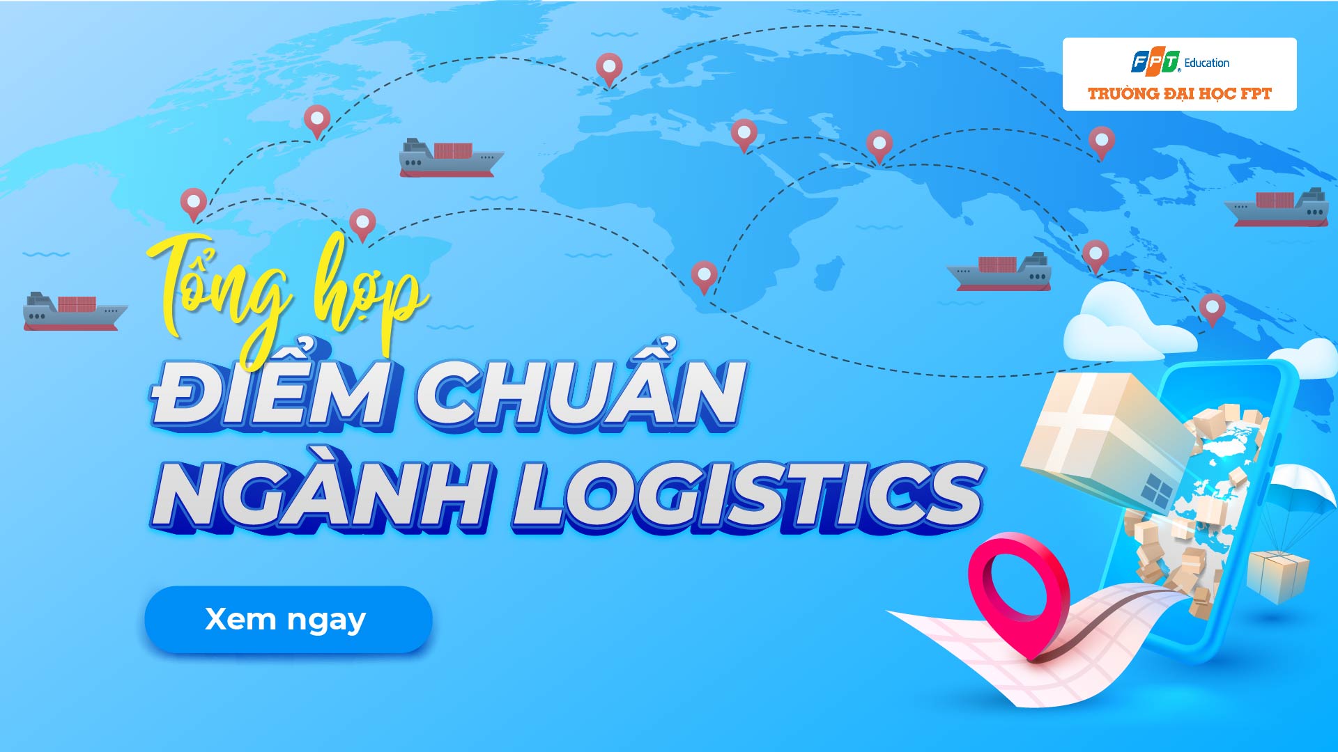 điểm chuẩn ngành logistics các trường