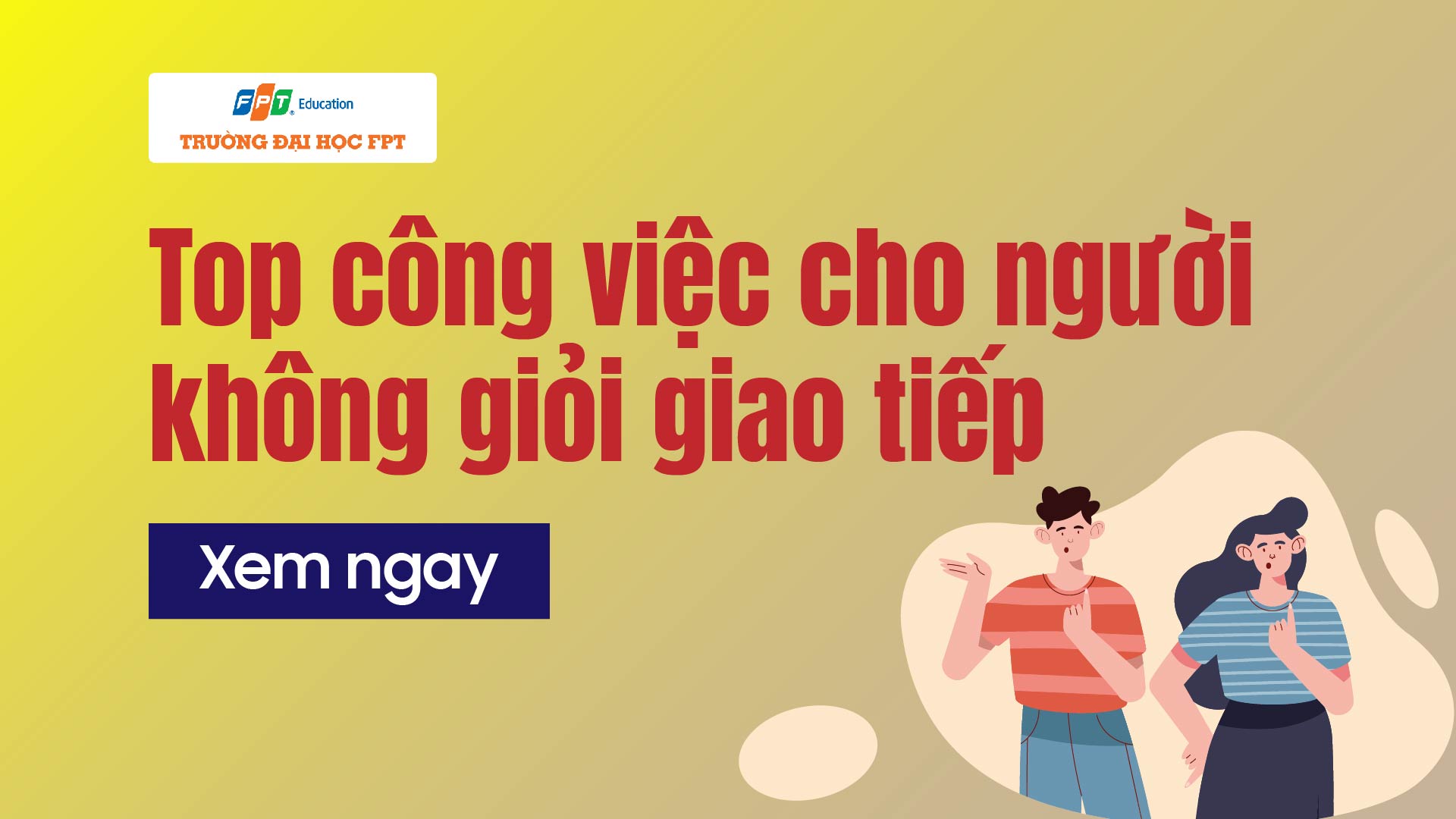 công việc cho người không giỏi giao tiếp 