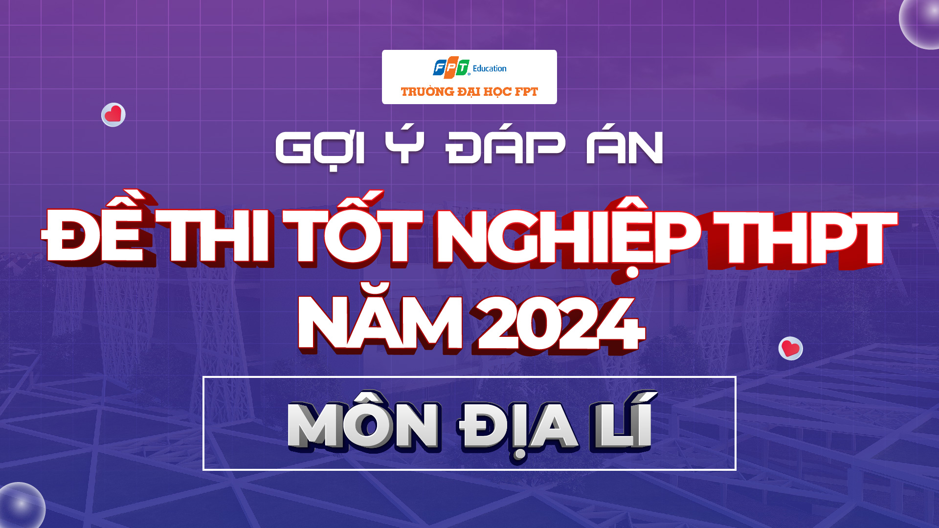 đề thi tốt nghiệp thpt môn địa lý