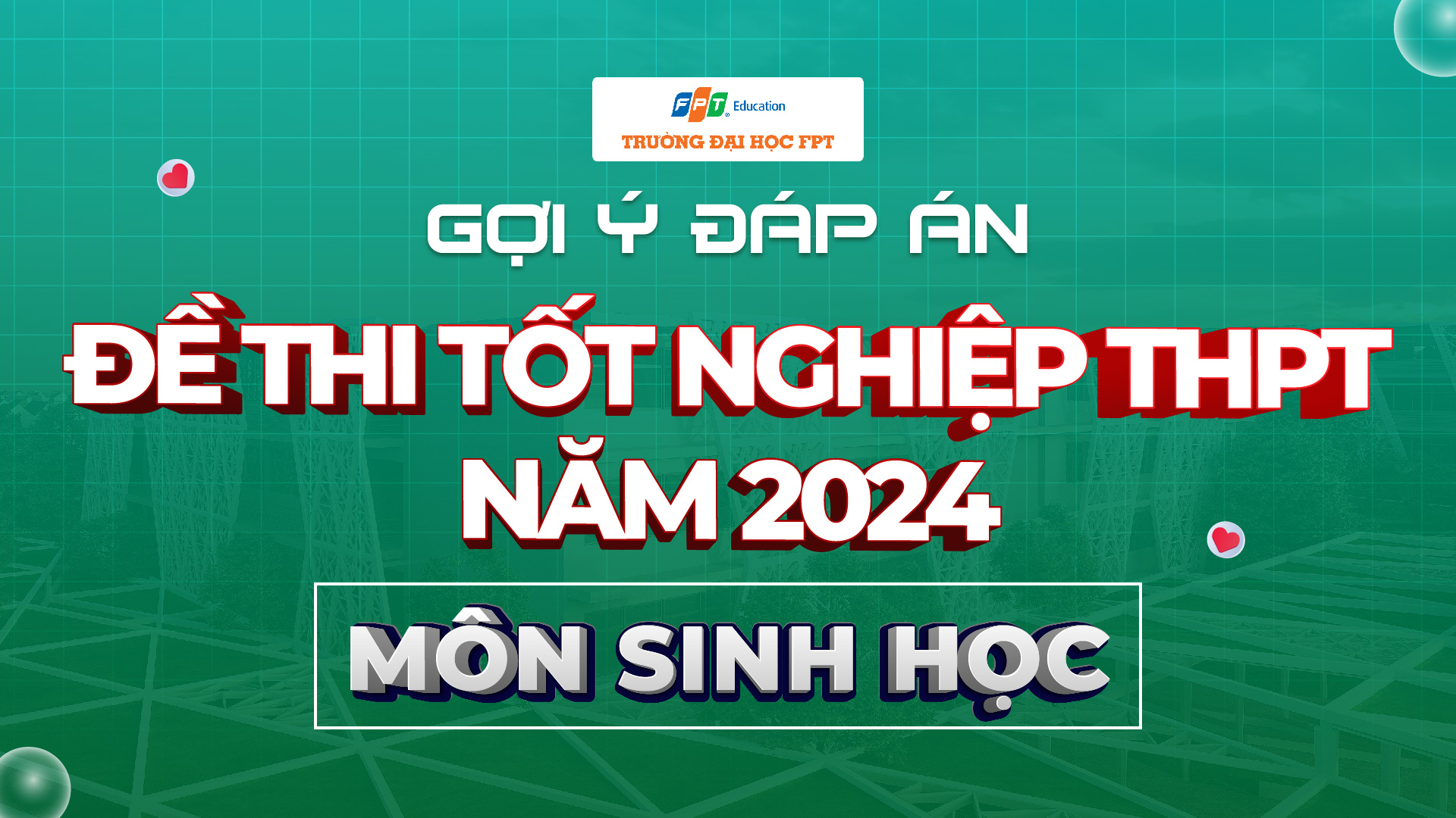 đề thi tốt nghiệp thpt môn sinh học 2024