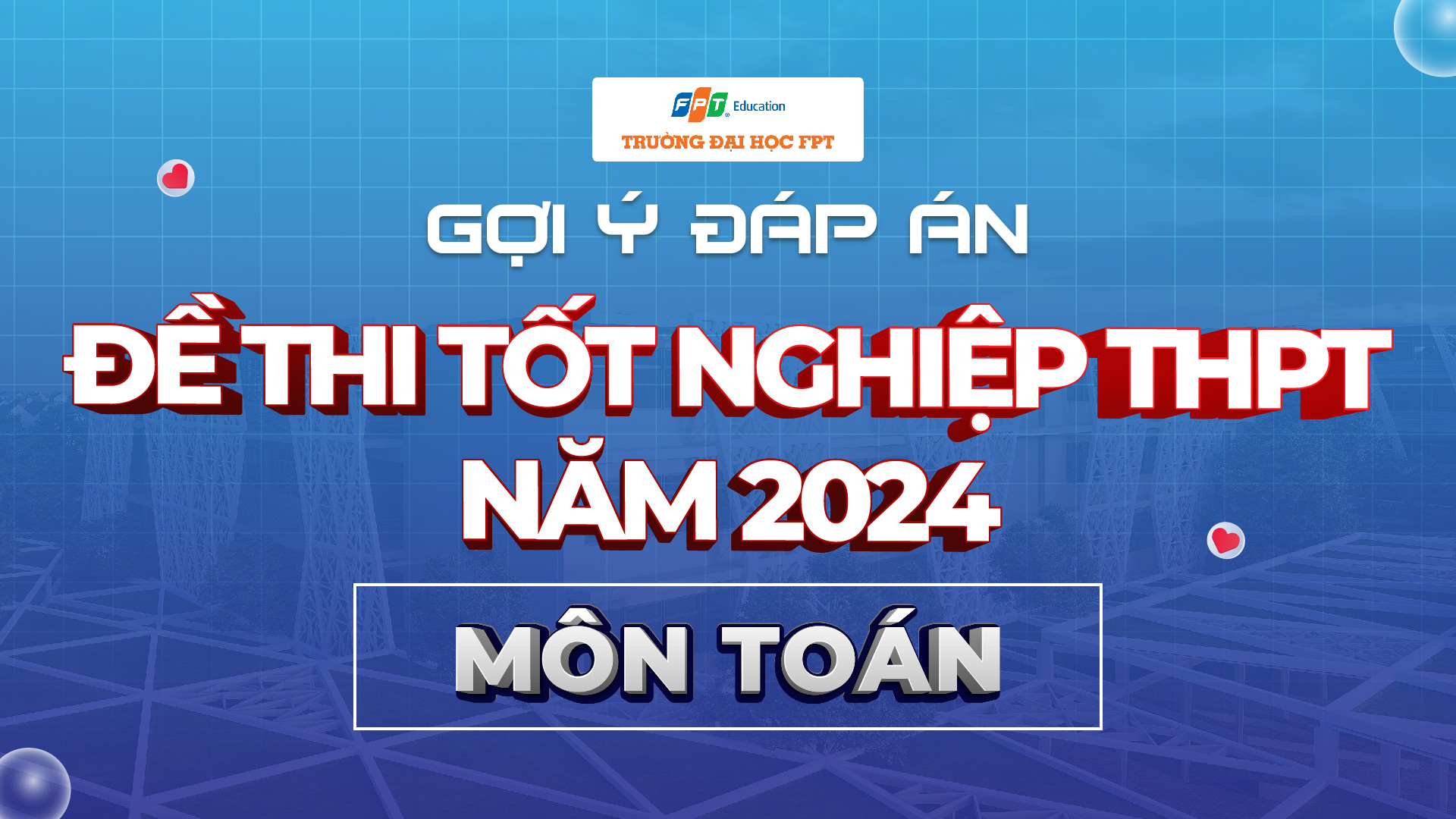 đề thi tốt nghiệp thpt môn toán