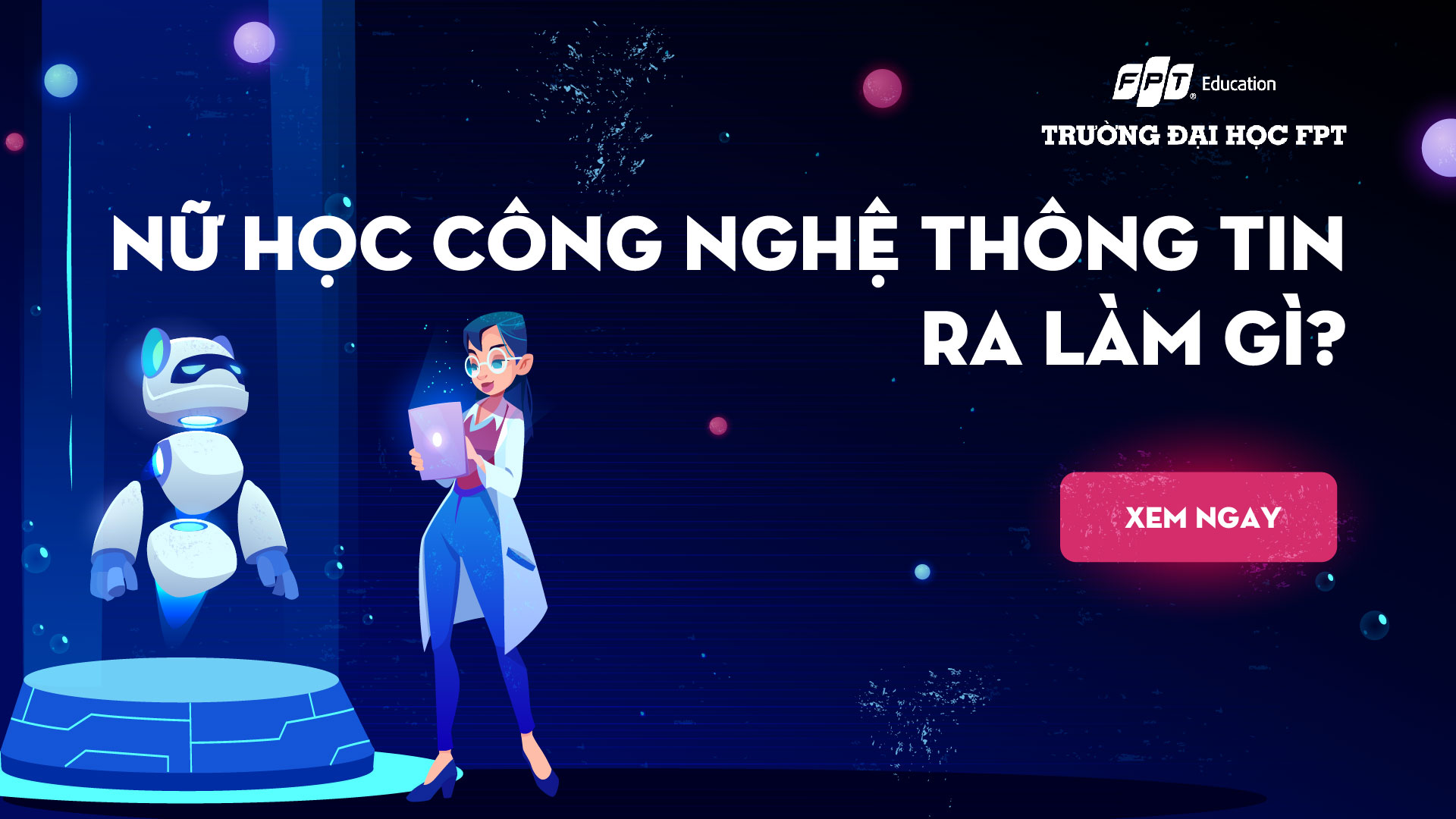 Nữ học Công nghệ thông tin ra làm gì