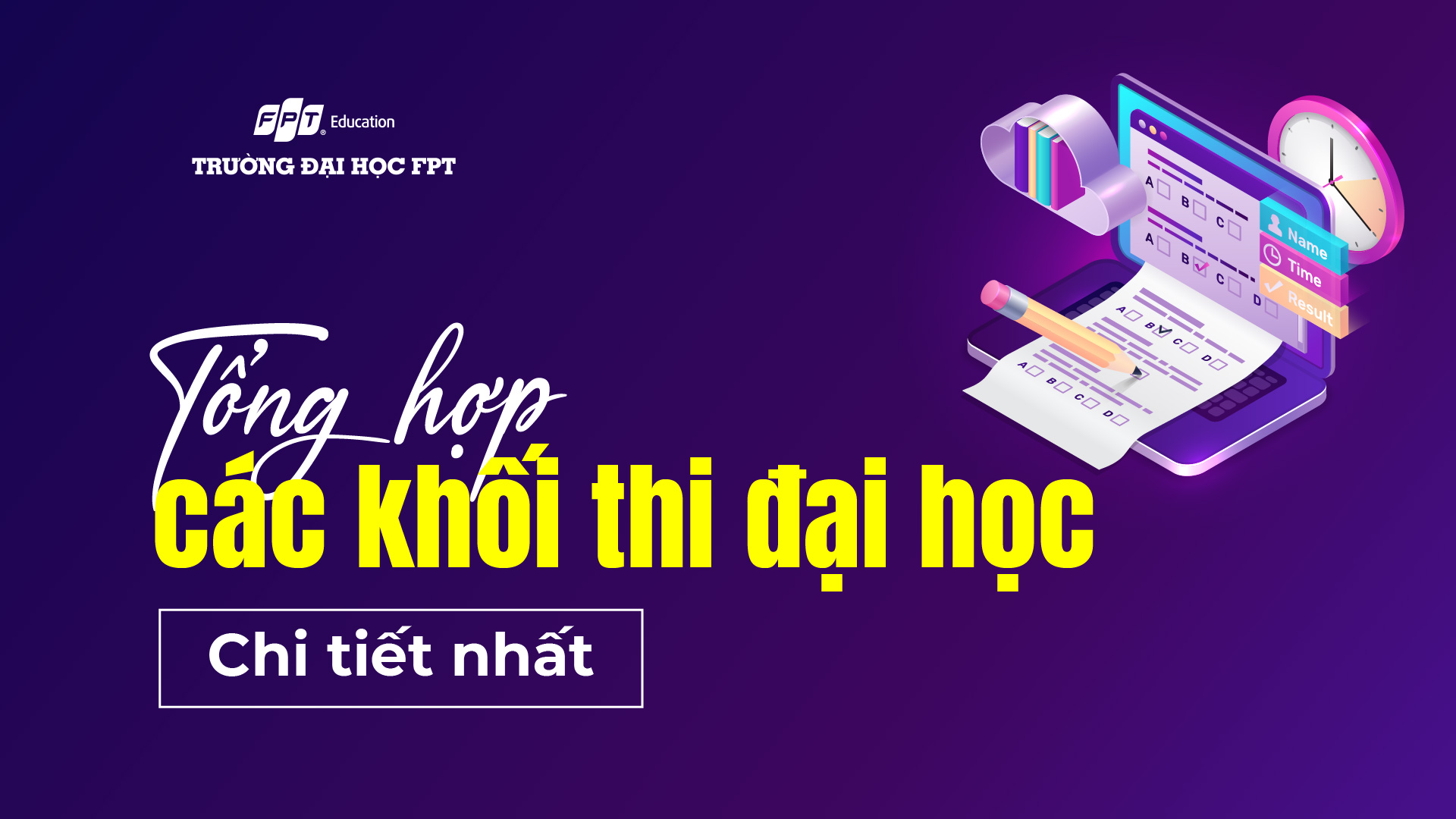 tổng hợp các khối thi đại học