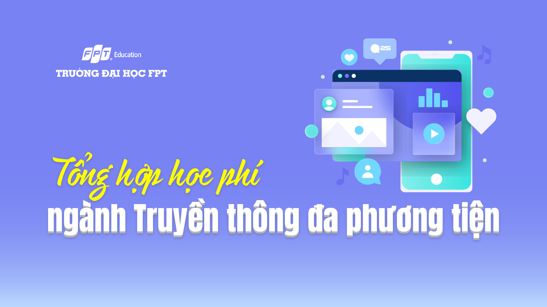 học phí ngành truyền thông đa phương tiện