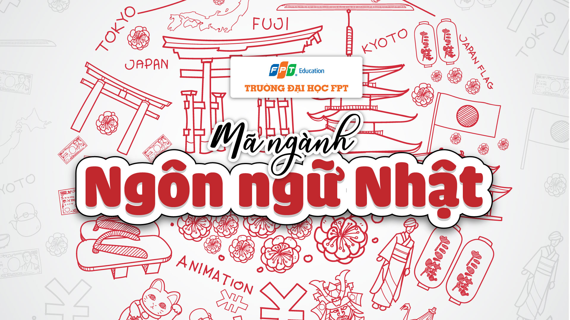 mã ngành ngôn ngữ nhật