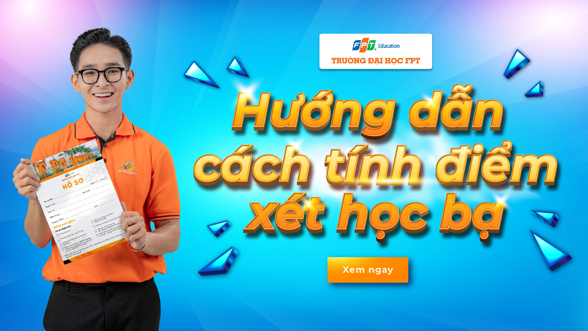 web tính điểm xét học bạ