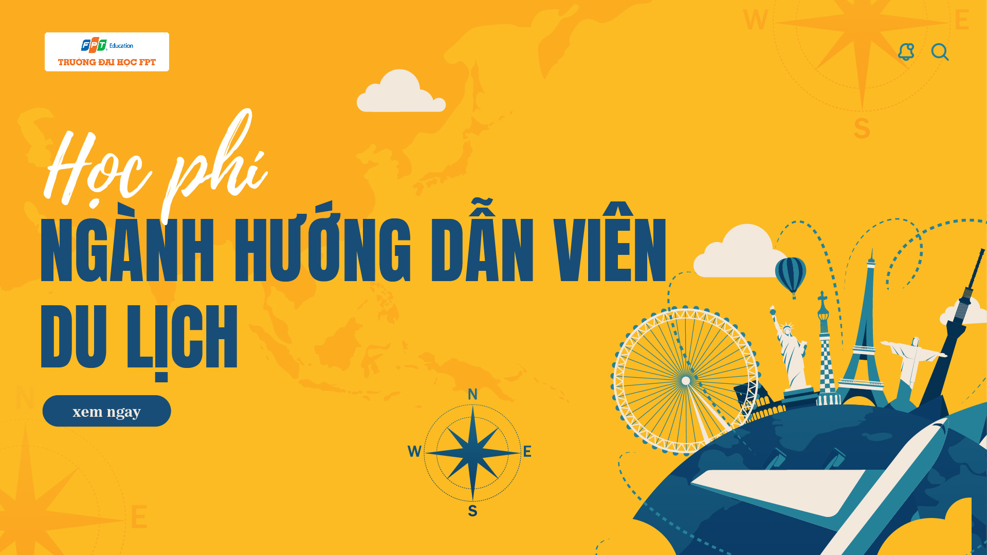 Học phí ngành Hướng dẫn viên du lịch 